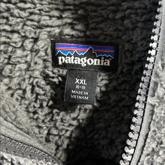 Patagonia Los Gatos Fleece jacket 1/4 zip size 16-18 - Picture 2 of 3